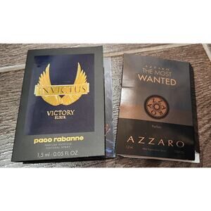 Men's Cologne Paco Rabanne Invictus Azzaro Wanted travel